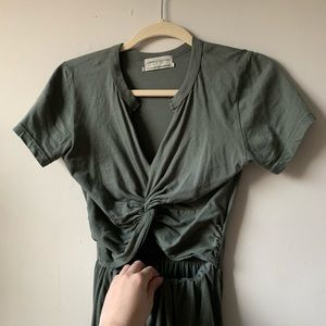 Urban Outfitters knot front cutout maxi dress